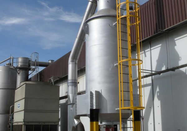 Karan Beef: putrid odours are ducted to a thermal treatment plant which oxidizes the odorous chemicals, thus eliminating all smells